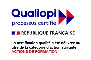 Logo Qualiopi, la marque de certification qualité des organismes de formation